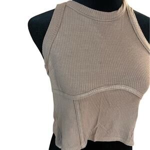 🫦Ribbed Crop Top Sleeveless